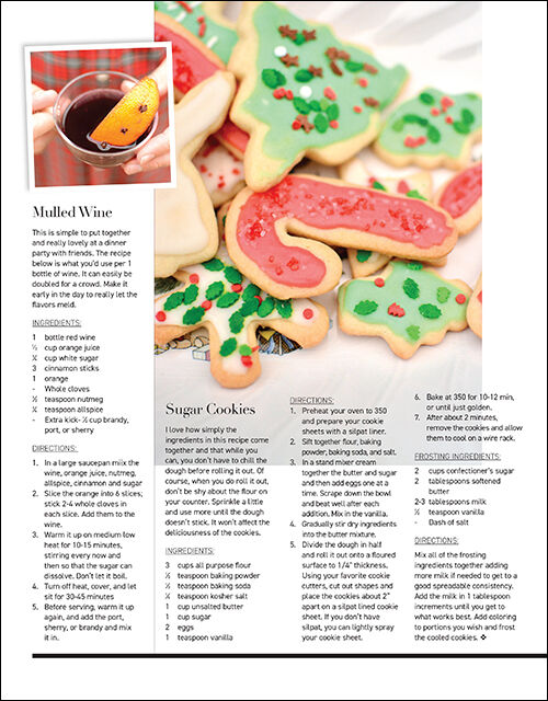 Decorating Day Recipes